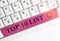 Text sign showing Top 10 List. Conceptual photo the ten most important or successful items in a particular list White pc