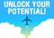 Text sign showing Unlock Your Potential. Business concept Maximize the Strength and Capability Make a Difference