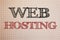 Text sign showing Web Hosting. Conceptual photos Server service that allows somebody to make website accessible