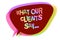 Text sign showing What Our Clients Say.... Conceptual photo your customer feedback using poll or written paper Speech bubble idea