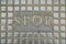 Text SPQR that means Senatus Populusque Romanus or The Roman Sen