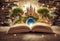 From Text to Art: The Journey of Imagination Reading Sparks Creativity: A Visual Tale of Books