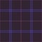 Textile check pattern vector in purple and pink. Dark seamless striped textured tartan plaid illustration.