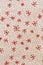Textile Christmas background with Scandinavian design