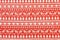 Textile Christmas background with Scandinavian design