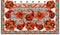 Textile Digital Paisley motif pattern flowers with butterflies