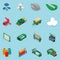 Textile Fabrication Icon Set