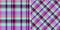 Textile pattern vector of tartan texture background with a fabric check seamless plaid