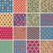 Textile seamless pattern SET No.3