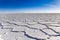 Textura del Lago de Sal de Salar Uyuni: La belleza natural de Bolivia en una fotografía de alta calidad
