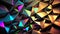 texture and abstract full-frame background of iridescent metal, neural network generated art