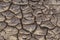 Texture background of dry soil