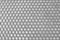 Texture Background of Matalic Silver Perforated Grid