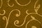 Texture, background, pattern. Damask fabric with shiny patterns