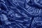 Texture background pattern velor cloth of blue color Velvet is synonymous with luxury One of the most characteristic qualities of