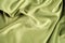 Texture, background. template. Cloth silk green, crepe de Chine.