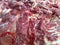 texture of beef and cow bone
