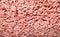 Texture of the beef forcemeat