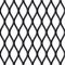 Texture black and white expanded metal sheet mesh.