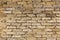 Texture bricks soil wall of Earth house is the material for buil