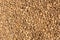 Texture of brown gravel