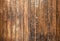 Texture of brown old wooden walls with scratches