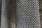 Texture of chainmail of a medieval armor knight