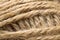 Texture of the coiled rope