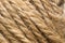 Texture of the coiled rope