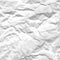 Texture of crumpled white paper