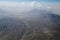 A texture of dry geology and mountain in the south part of Kabul Afghanistan