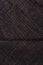 The texture of the fabric chanel large weave, brown with place for your text