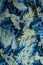 Texture fabric Vintage Hawaiian flowers and leaves