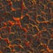 Texture fiery lava. Seamless image