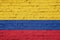 Texture of the Flag of Colombia