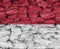 Texture of the Flag of Monaco