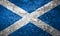 Texture of the flag of Scotland