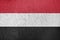 Texture of flag Yemen