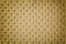 Texture of golden leather background with capitone pattern with vignette