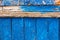 Texture of a green wooden planks, bright barn wall, rustic style