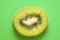 Texture half kiwi with seeds