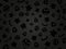 Texture Halloween black gray white. ghost, pumpkin, witch, bat. pattern repeated seamless