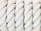 Texture image of white rope