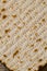 Texture of jewish passover matzah unleavened bread