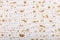 Texture of jewish passover matzah unleavened bread. Symbol of jewish passover. Jewish bread matzo background, top view