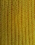 Texture knit yellow thread