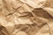 Texture of kraft eco paper, from recycling. Close up of a cardboard surface.