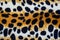 Texture of leopard leather