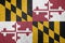 Texture of Maryland flag.