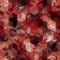 Texture military red and brown rust colors urban camouflage seamless pattern